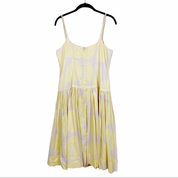 Fossil Yellow Tan Sleeveless Spaghetti Strap Fit 'n Flare Dress
Size 10 - Picture 3 of 6